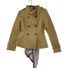 Zara Womens Short Trench Coat