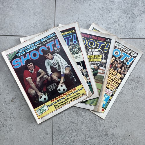 Shoot magazine 1977 - shoot!, x4