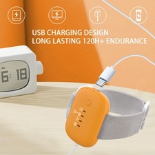 Bedwetting Alarm 70 To 100 DB Sensitive Bedwetting Enuresis Alarm 2 Modes Orange