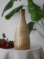 Bay Keramik W. Germany Vase, Form 82 (25 cm), Mid-Century Neutral Glaze