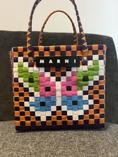 Marni Butterfly Woven Basket