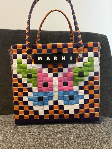 Marni butterfly woven basket - marni,