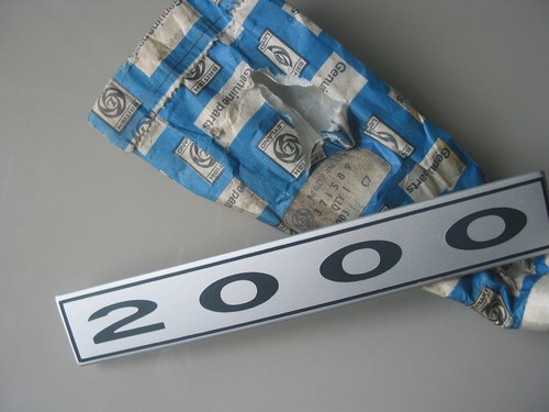 Rover 2000 wing boot - 2000,