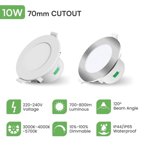 Recessed led ceiling light - recessed,