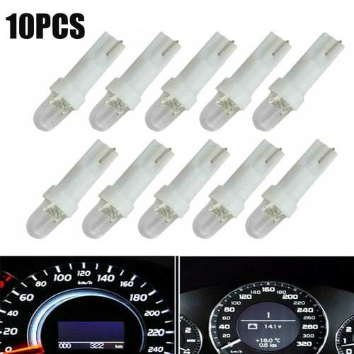 10x white led car dash - white, t5