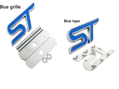 Car racing blue metal front - blue,