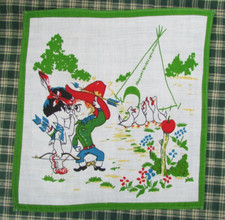 Vintage Retro Handkerchief