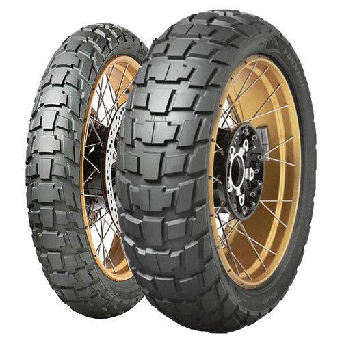 Tyre pair dunlop 120 - 120/70-19, 60t