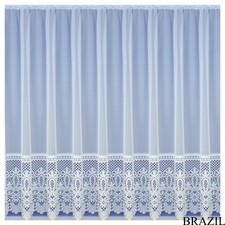 Brazil White Net Curtains -