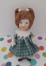 Vintage Zampiva Spagetti Hair Porcelain Doll. JENNIFER. 70's Rare