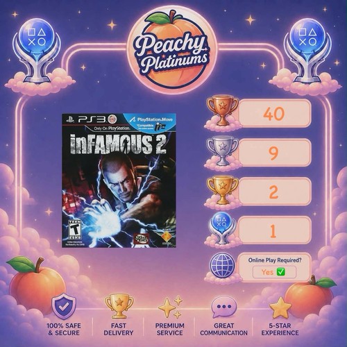 Infamous ps3 platinum - infamous,