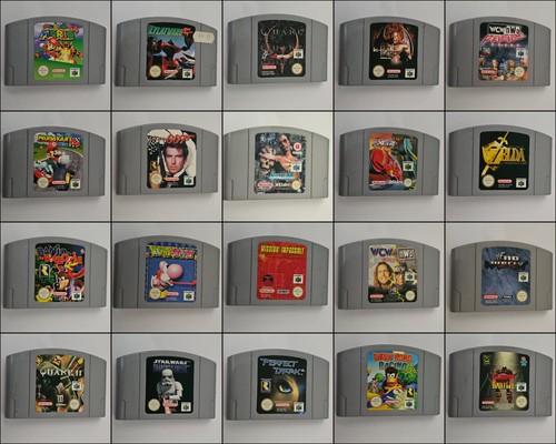 Nintendo n64 games - /,