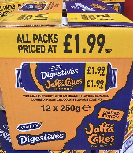 Mcvities jaffa cake - jaffa, digestive