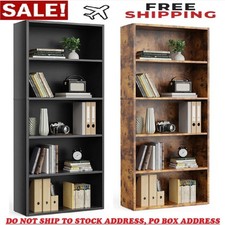 Bookshelf 5 Tier Storage Shelf