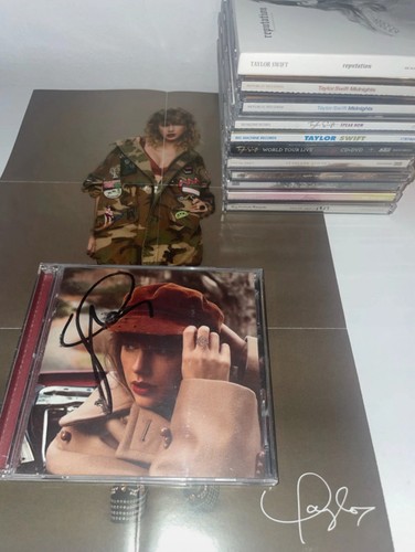 Taylor swift signed red - swift,