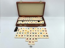 Vintage Rummy Game With Carry Case (Missing A Few Pieces)