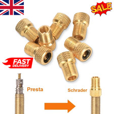2 X Brass Adaptor Presta to