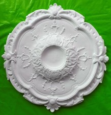 Plaster ceiling rose - plaster,