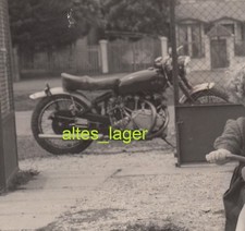 orig. Photo Motorcycle Vincent