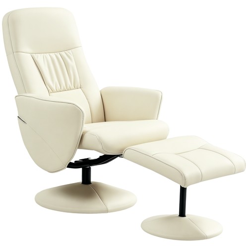 Homcom leather armchair and - homcom,