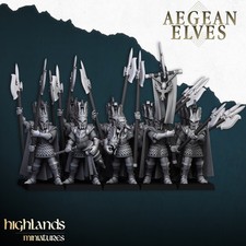Mycenaean guard aegean elves - mycenaean,