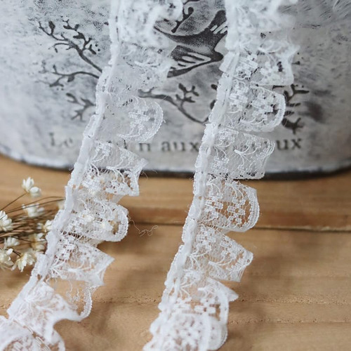 White meters pleated - white,