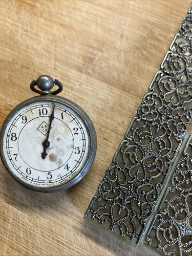 Antique pedometer ornate - pedometer, &