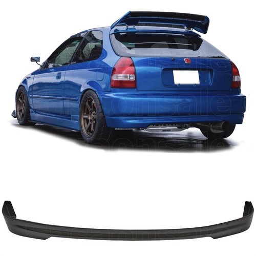 Rear bumper lip spoiler for - rear,