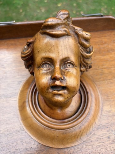 Victorian treen fruitwood - victorian,