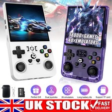 R36 Max Retro Handheld Video Game Console 64GB 4 Inch Screen 18000Games Emulator