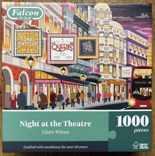 FALCON NIGHT AT THE THEATRE 1000 PIECE JIGSAW PUZZLE