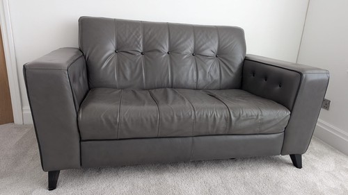 Dfs seater leather sofa - dfs,