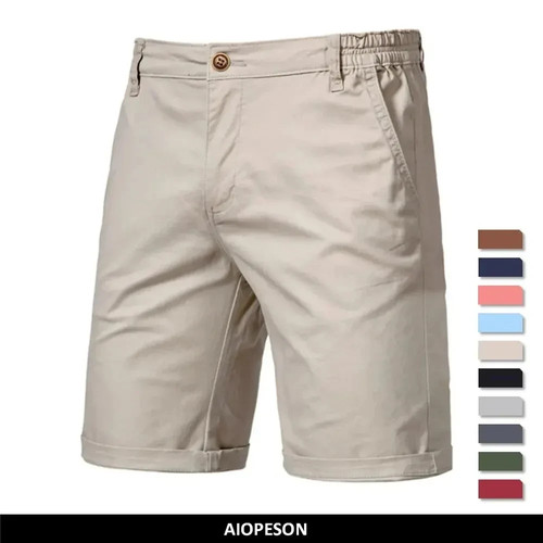 Mens chino shorts 100 cotton - 100%,