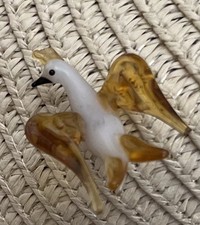 Perfect Condition Antique Murano Art Glass Eagle,bird,Hat Pin