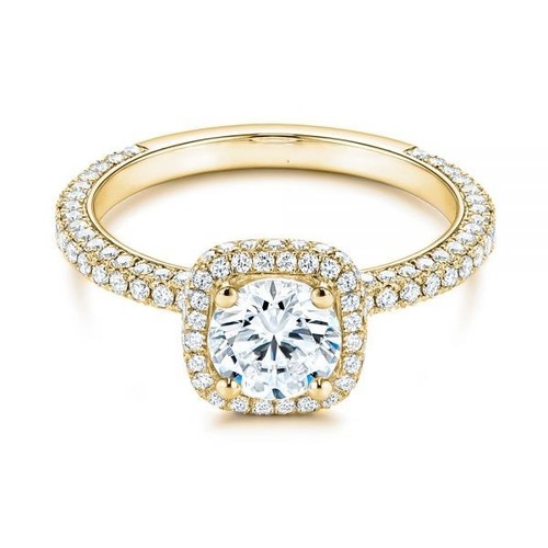 Diamond engagement ring igi - ring,