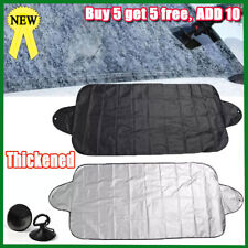 Heavy Duty Car Windscreen Cover Ice Frost Snow Windshield Protector Sun Shade UK