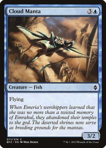 Cloud manta battle - x1,
