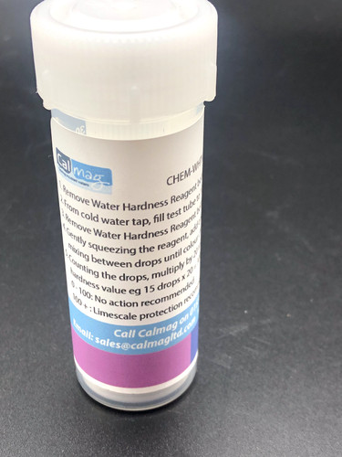 Water hardness test kit - water,