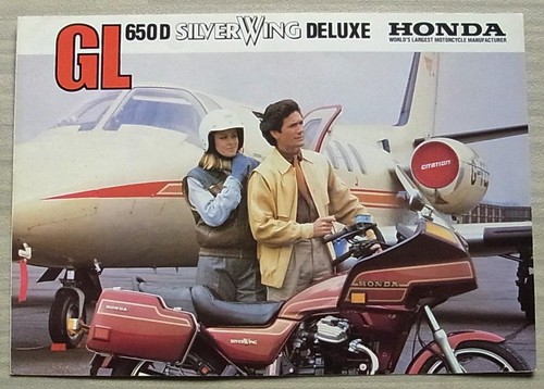 Honda gl650d silver - silver, wing