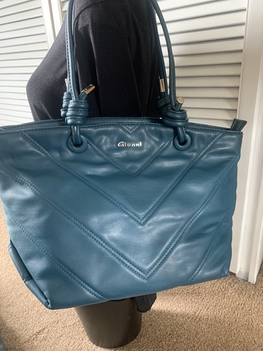 Gionni ladies handbag teal - gionni,