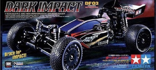 Tamiya dark impact 4wd racing - dark,