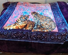 Sania  Super Soft Thick Acrylic Mink Blanket Animal Design 200x240cm