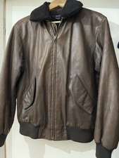 Gant Leather Aviator Jacket