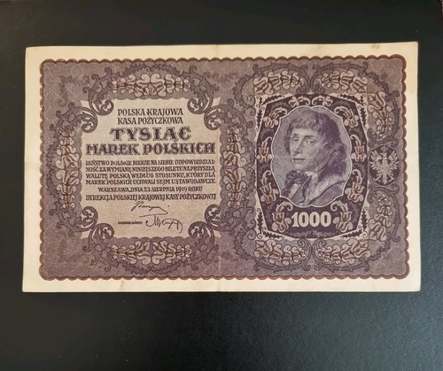 Poland banknote 1000 polish - banknote,
