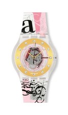 SWATCH JELLY IN JELLY  - SUJK112  GOLDENER FADEN - BRAND NEW !