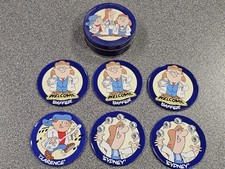 Tetley Tea Coasters X6 In Tin