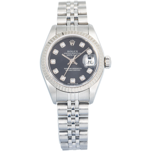 Rolex datejust 79174 white - rolex,
