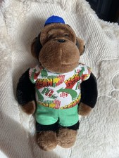 PG Tips Kevin the Monkey Plush Toy Vintage Collectible 10 Inches