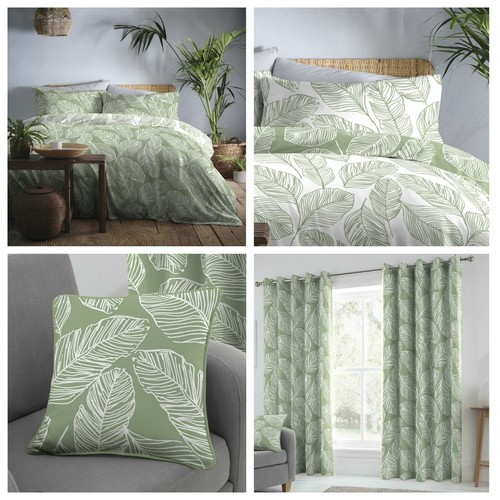 Matteo palm leaf green - palm,