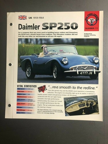 1959 1964 daimler sp250 - 1959-1964,